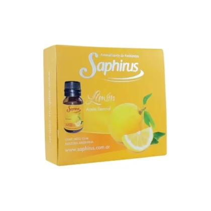 AROMATIZANTE ACEITE SAPHIRUS LIMON 10ML