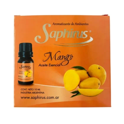 AROMATIZANTE ACEITE SAPHIRUS MANGO 10ML