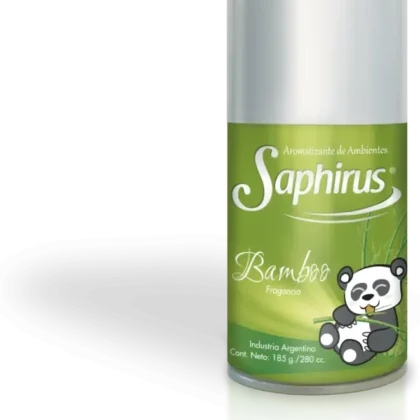 AROMATIZANTE AEROSOL SAPHIRUS BAMBOO 280CC