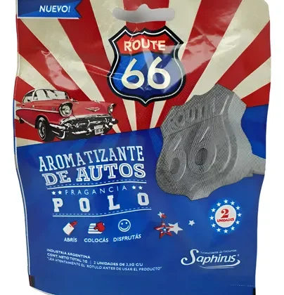 AROMATIZANTE AUTOS "ROUTE 66" POLO