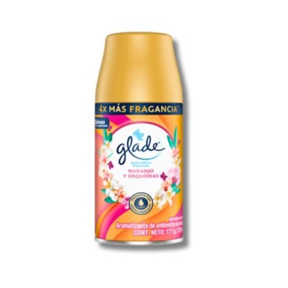 AROMATIZANTE GLADE NARANJO Y ORQUIDEAS