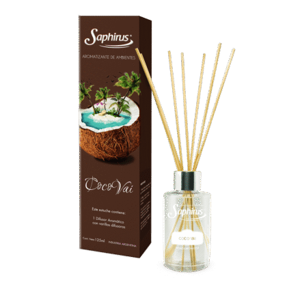 AROMATIZANTE SAPHIRUS 125ML COCO VAI