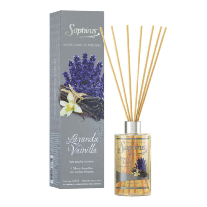 AROMATIZANTE SAPHIRUS 125ML LAVANDA Y VAINILLA