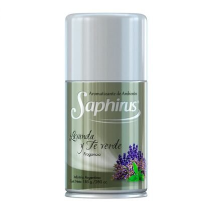 AROMATIZANTE SAPHIRUS 280CC LAVANDA Y TE VERDE