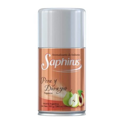 AROMATIZANTE SAPHIRUS X 280CC PERA Y DURAZNO