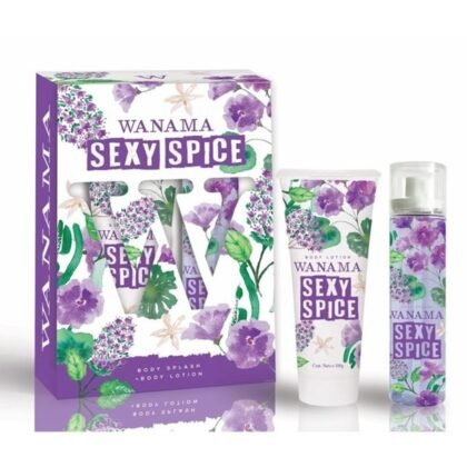 BODY SPLASH + BODY LOTION WANAMA SEXY SPICE