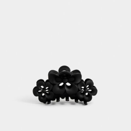 CAREY BROCHE NEGRO FLOR CHICA