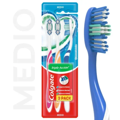CEPILLO DE DIENTES COLGATE 3X2 TRIPLE ACCION