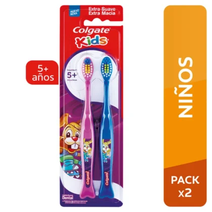 CEPILLO DE DIENTES COLGATE KIDS CONEJO X2
