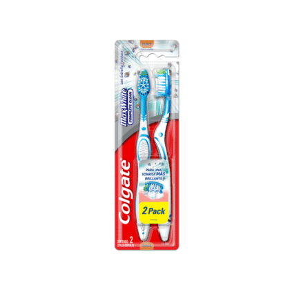 CEPILLO DE DIENTES COLGATE MAX WHITE X2