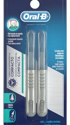 CEPILLO INTERDENTAL ORAL B X2 CONICO