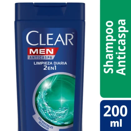 CLEAR MEN ANTICASPA LIMP DIARIA 2 EN 1 200ML