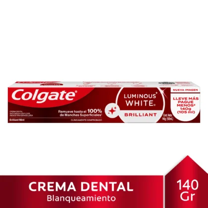COLGATE LUMINOUS WHITE BRILLIANT 140G