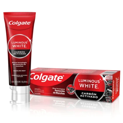 COLGATE LUMINOUS WHITE CARBON ACTIVADO 90G