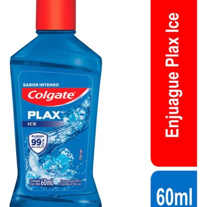 COLGATE PLAX ENJUAGUE BUCAL X 60ML