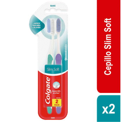 COLGATE SLIM SOFT SUAVE X2