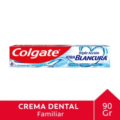COLGATE TRIPLE ACCION XTRA BLANCURA 90G