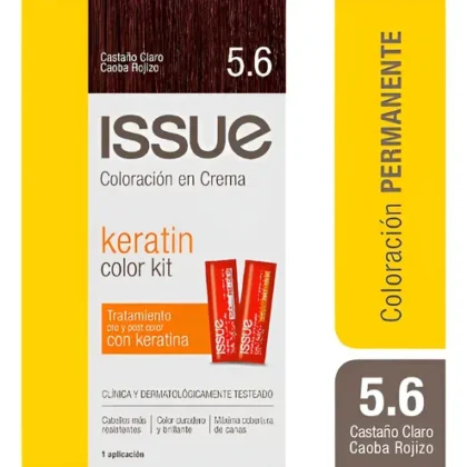 COLORACION EN CREMA ISSUE 5.6 CASTAÑO CLARO