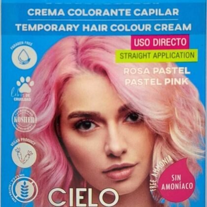 CREMA COLORANTE CIELO COLOR ROSA PASTEL