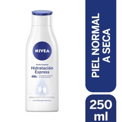 CREMA CORPORAL NIVEA HIDRATACION EXPRESS 250ML