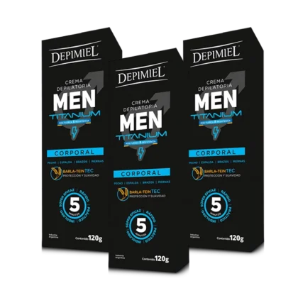 CREMA DEPILATORIA MEN TITANIUM 120GR