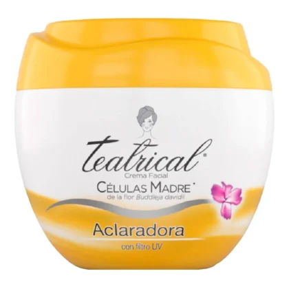 CREMA FACIAL TEATRICAL ACLARADORA 200G