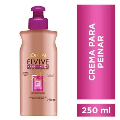 CREMA P/ PEINAR ELVIVE KERA-LISO 250ML