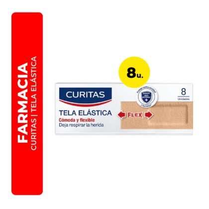 CURITAS TELA ELASTICA FLEX 8U