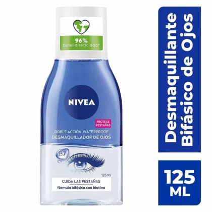 DEMAQUILLANTES DE OJOS BIFASICO NIVEA 125ML