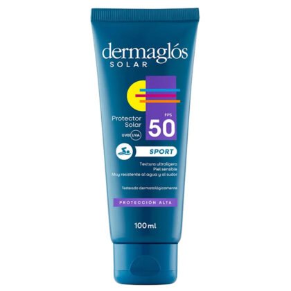 DERMAGLOS SOLAR FPS 50 SPORT EM X 100ML