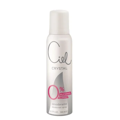 DESODORANTE  CIEL CRYSTAL 0% ALCOHOL