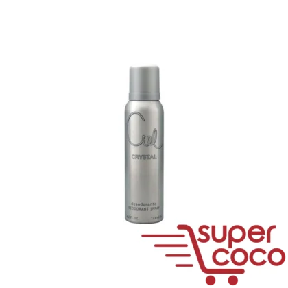 DESODORANTE CIEL CRYSTAL 123ML