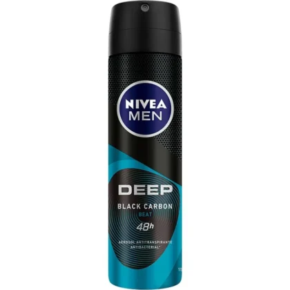 DESODORANTE NIVEA DEEP CARBON ACTIVO BEAT