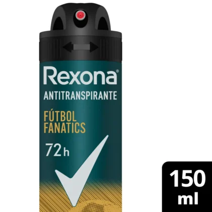 DESODORANTE REXONA FUTBOL FANATICS 150ML