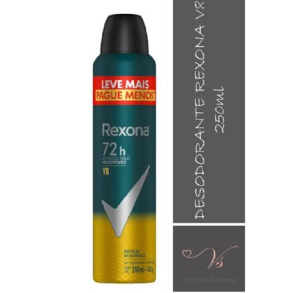 DESODORANTE REXONA MEN V8 250ML