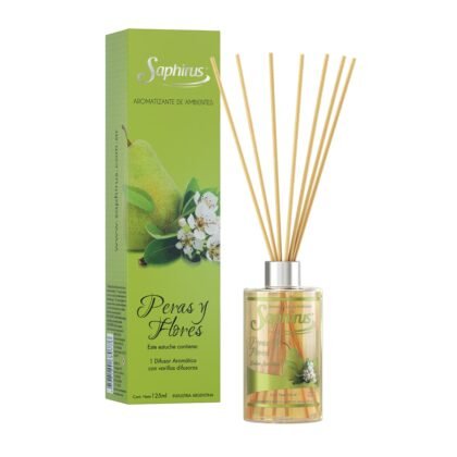 DIFUSOR SAPHIRUS PERAS Y FLORES 125ML