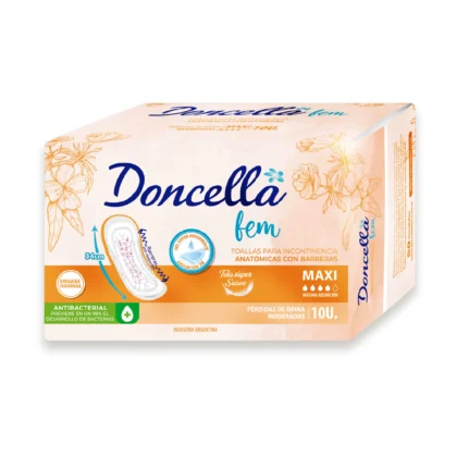 DONCELLA FEM INCONTINENCIA 10U