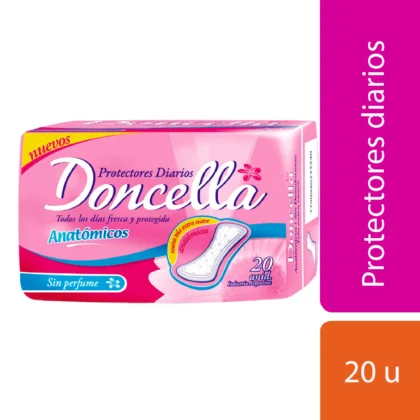 DONCELLA PROTECTORES DIARIOS ANATOMICOS 20U