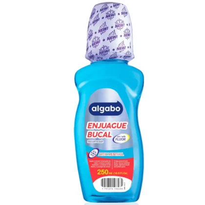 ENJUAGUE BUCAL ALGABO FLUOR MENTOL X  250ML