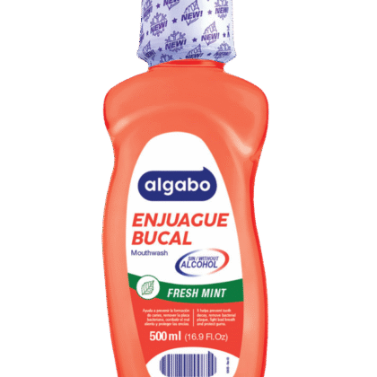 ENJUAGUE BUCAL ALGABO FRESH MINT 500ML