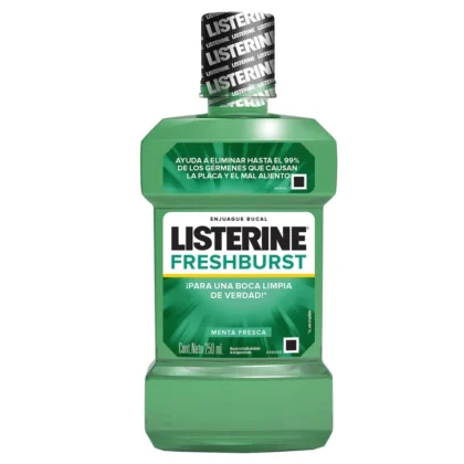 ENJUAGUE BUCAL LISTERINE FRESHBURST 250ML