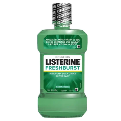 ENJUAGUE BUCAL LISTERINE FRESHBURST 500ML