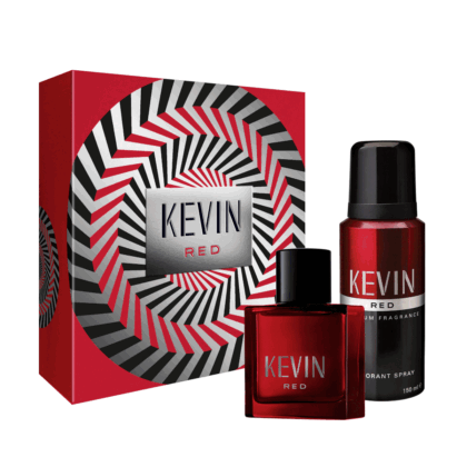 ESTUCHE LIBRO KEVIN RED EDT X60 + DEO