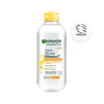 GARNIER AGUA MICELAR VITAMINA C X 400ML