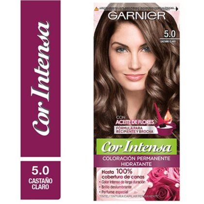 GARNIER COR INTENSA  5.0 CASTAÑO CLARO