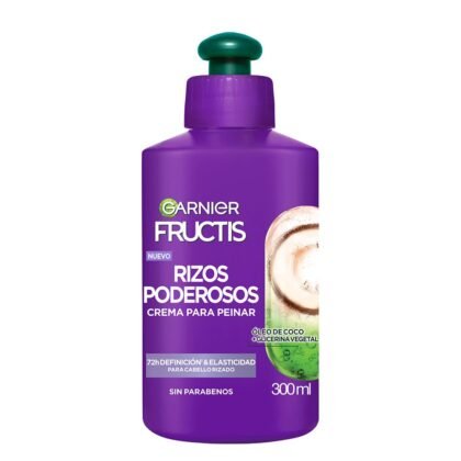 GARNIER FRUCTIS CREMA P/PEINAR RIZOS PODEROSOS