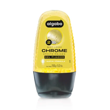 GEL FIJADOR ALGABO CHROME EFECTO MOJADO 150G