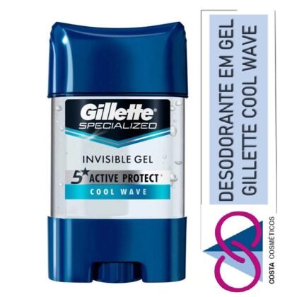 GEL GILLETTE COOL WAVE INVISIBLE 82G