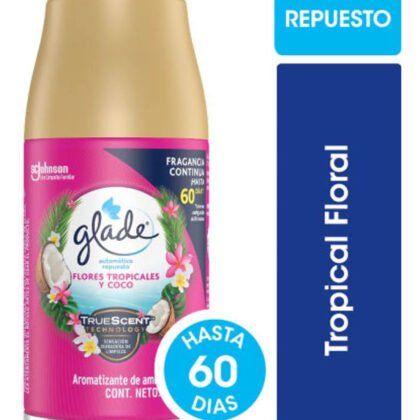 GLADE AUTOMATICO REPUESTO FLORES TROPICALES