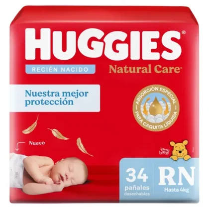 HUGGIES RECIEN NACIDO 34 UN
